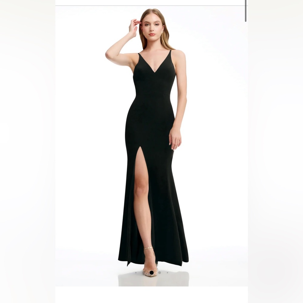 Dress the Population - Iris Gown, Black
